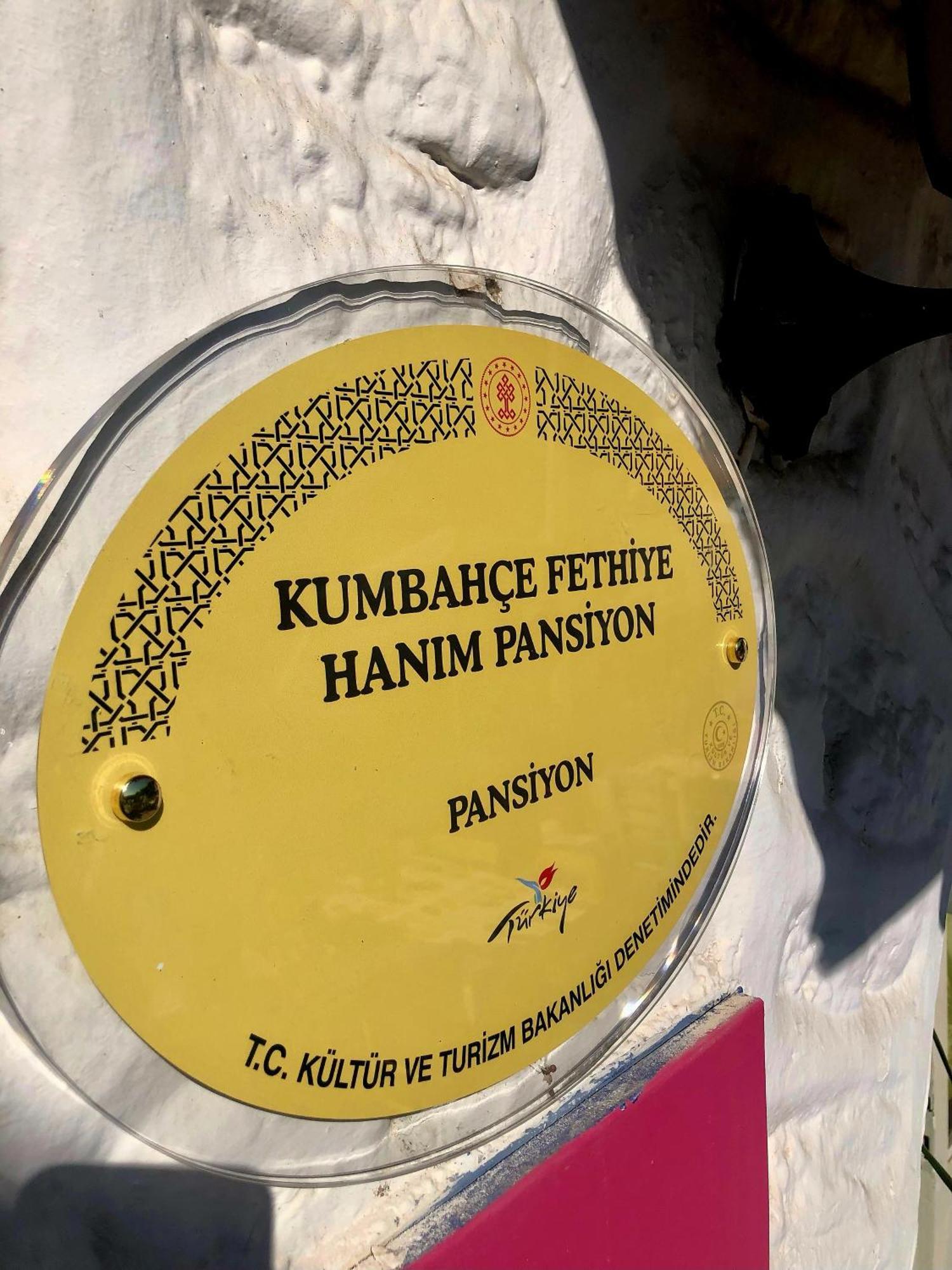 Kumbahce Fethiye Hanim Pansiyon Bodrum Exterior photo